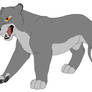 Free to Use Angry Lioness Base