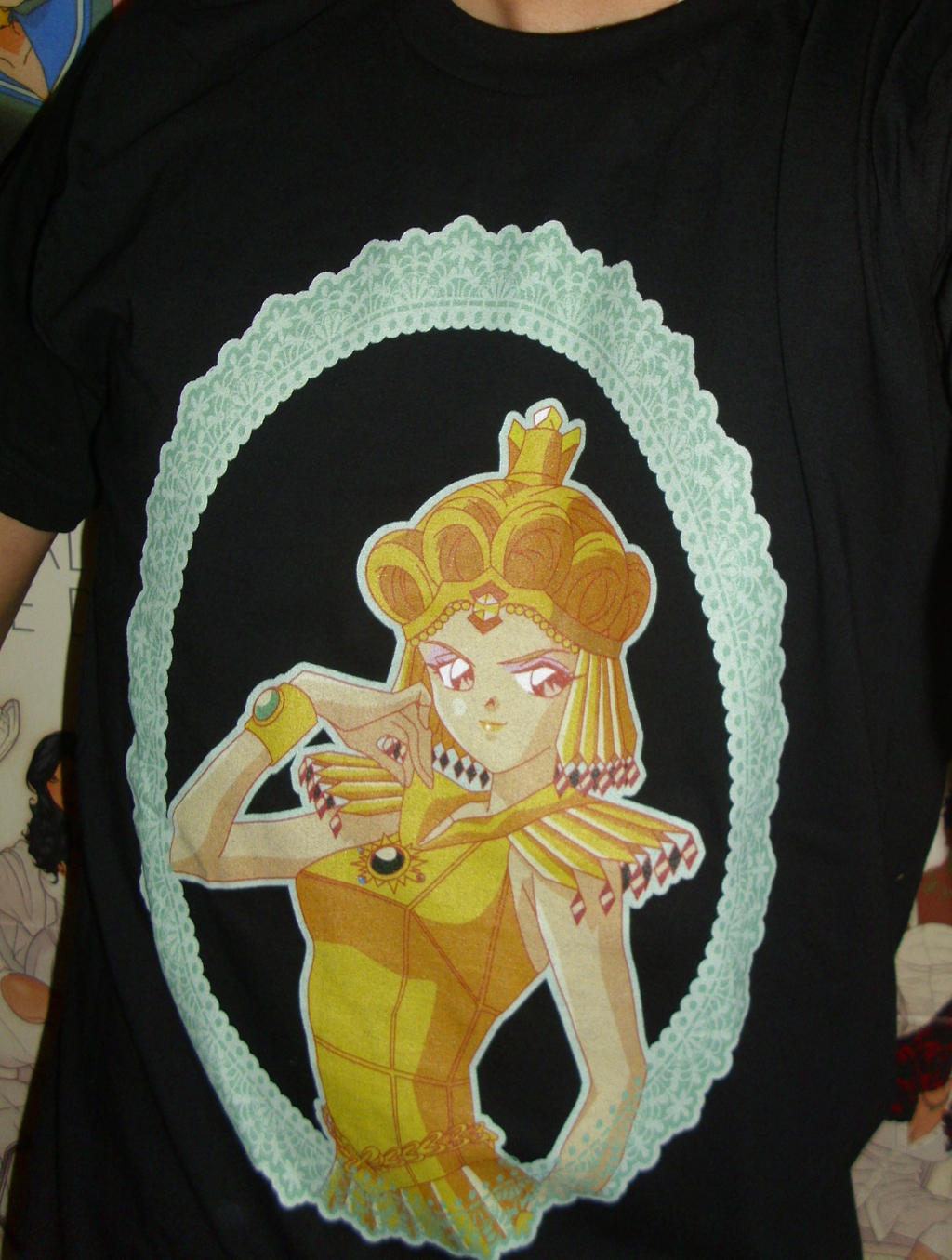 Golden Queen Galaxia from Sailor Stars shirt