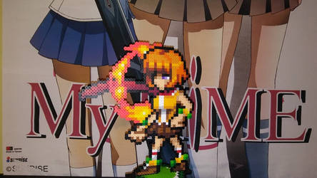 Mai Tokiha (My-HIME) PixelBit art by POPCycled 2