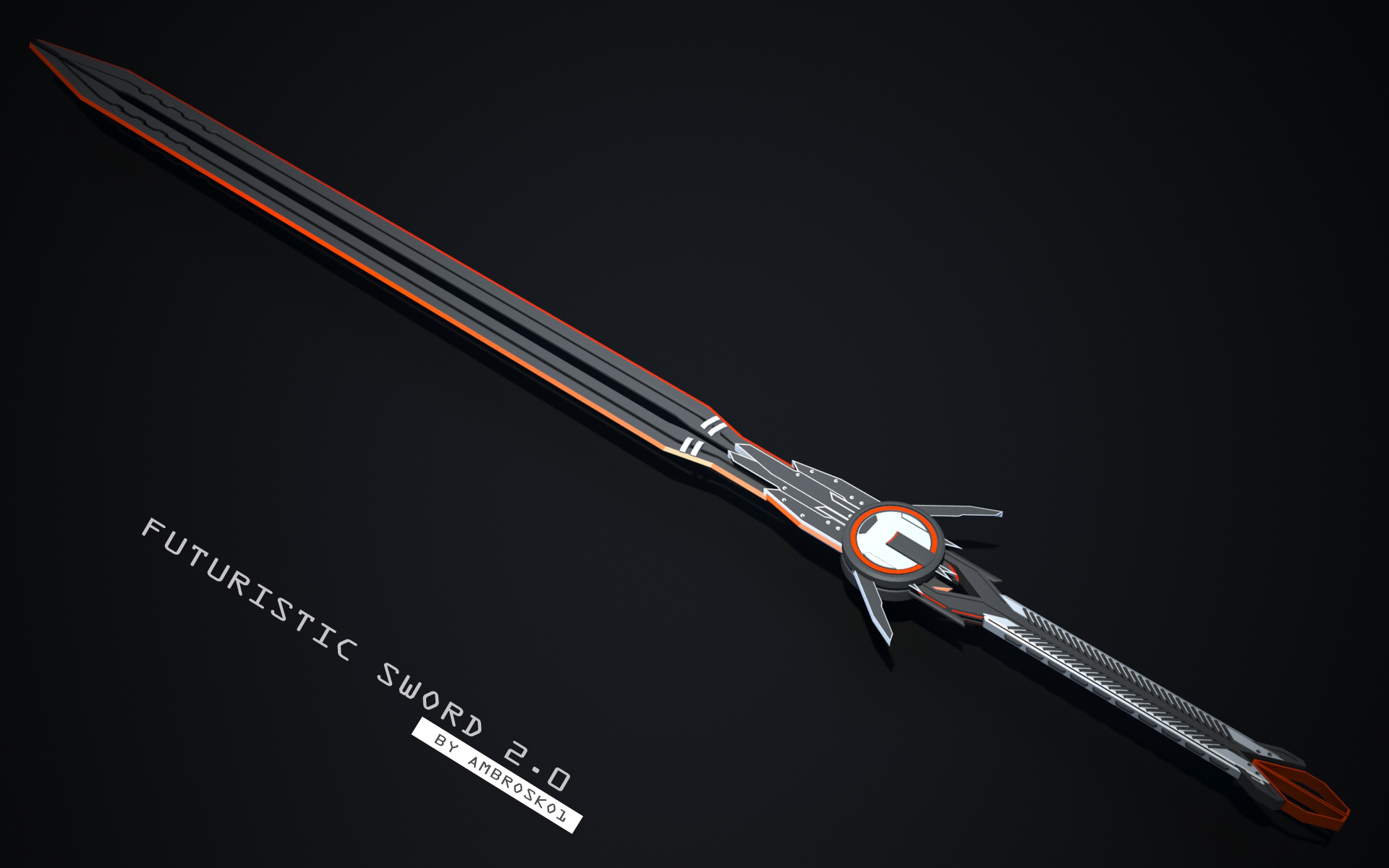 futuristic sword