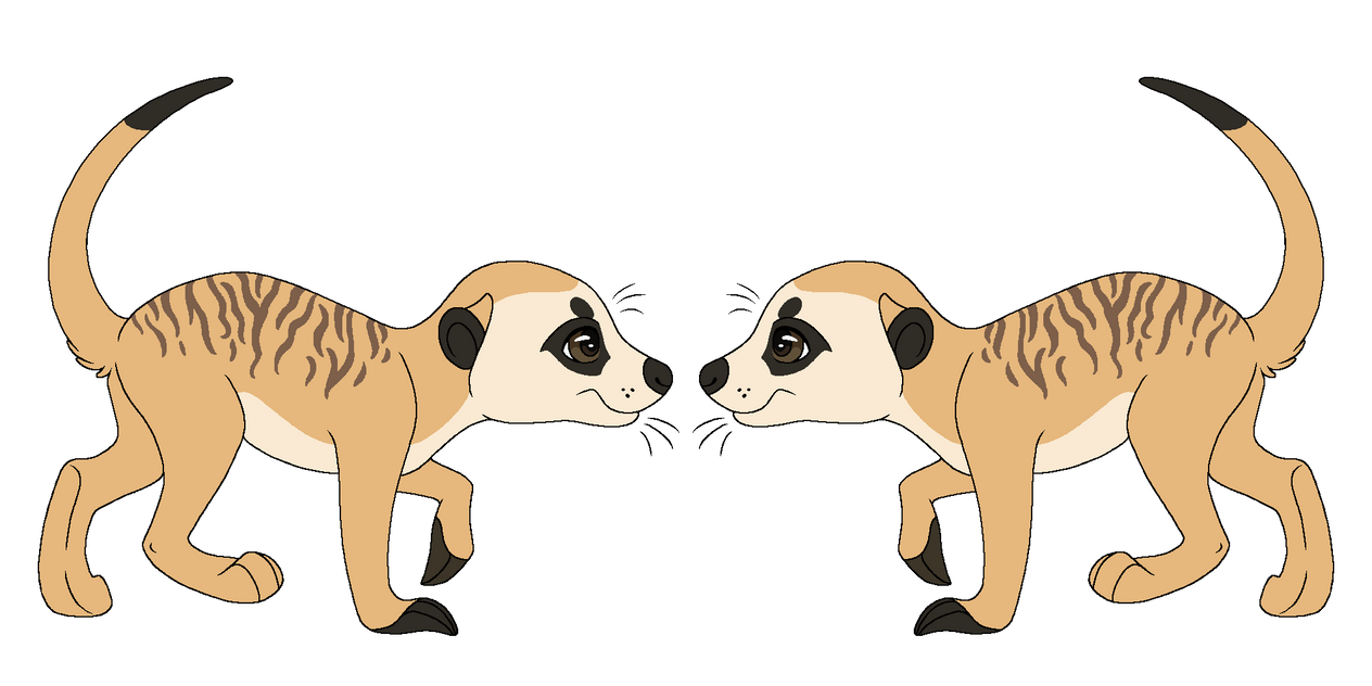 2023 Meerkat Base: Double Pup by TheNohrianRose on DeviantArt