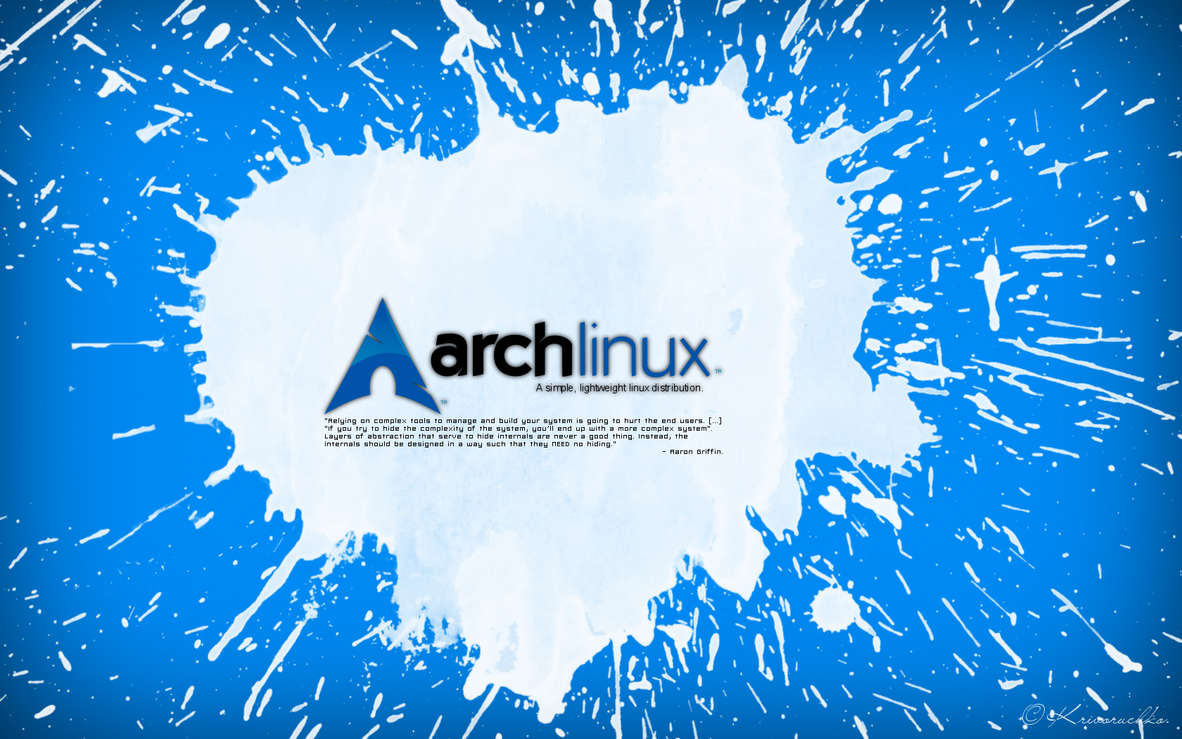 Arch Linux Wallpaper Deviantart