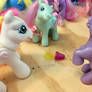 Pony spilled drink