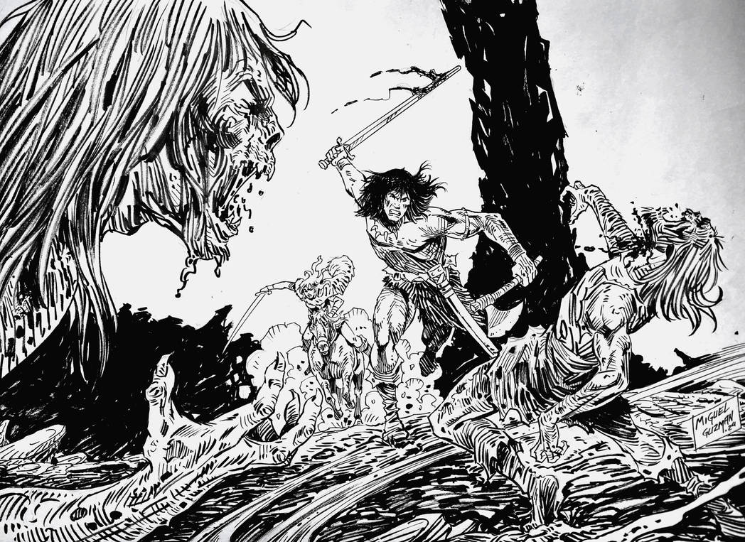 Conan Red sonja by miguelguzman on DeviantArt
