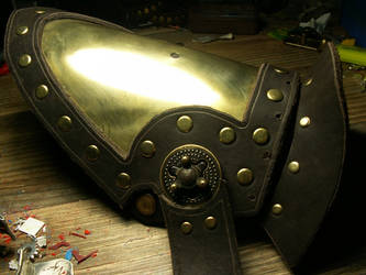 Steampunk Shoulder armour WIP