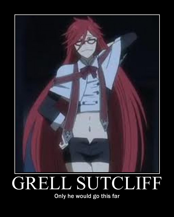 Grell Motivational poster