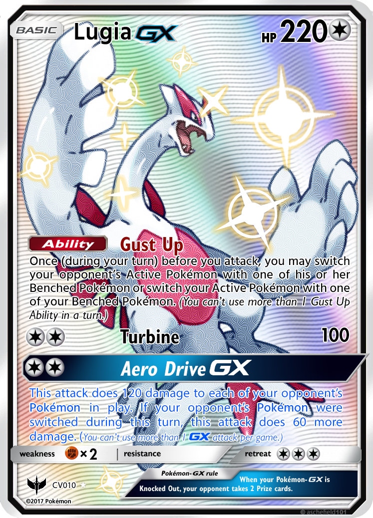 Pokemon - Shiny Lugia TCG Card by jochemmasselink on DeviantArt