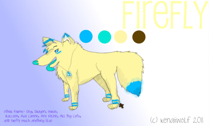 Firefly Reference Sheet :3 by KenaiiWolf on DeviantArt