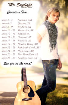 Canadian Tour Poster-June! :)