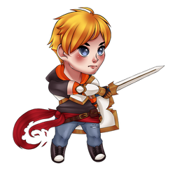 Jaune Arc Chibi