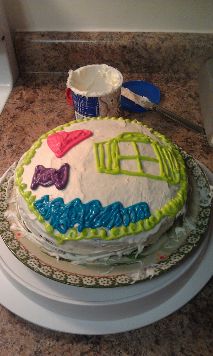random cake by thisdreamwillend on DeviantArt