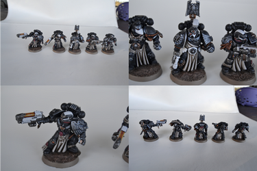 Iron Hands Sternguard Squad