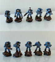 Pre-Heresy  Ultramarine tactical squad