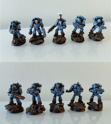 Pre-Heresy  Ultramarine tactical squad