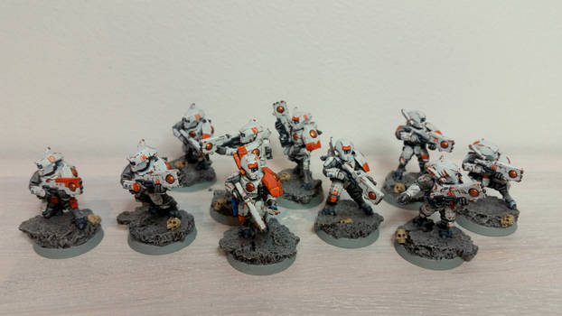 Tau Empire Breacher team