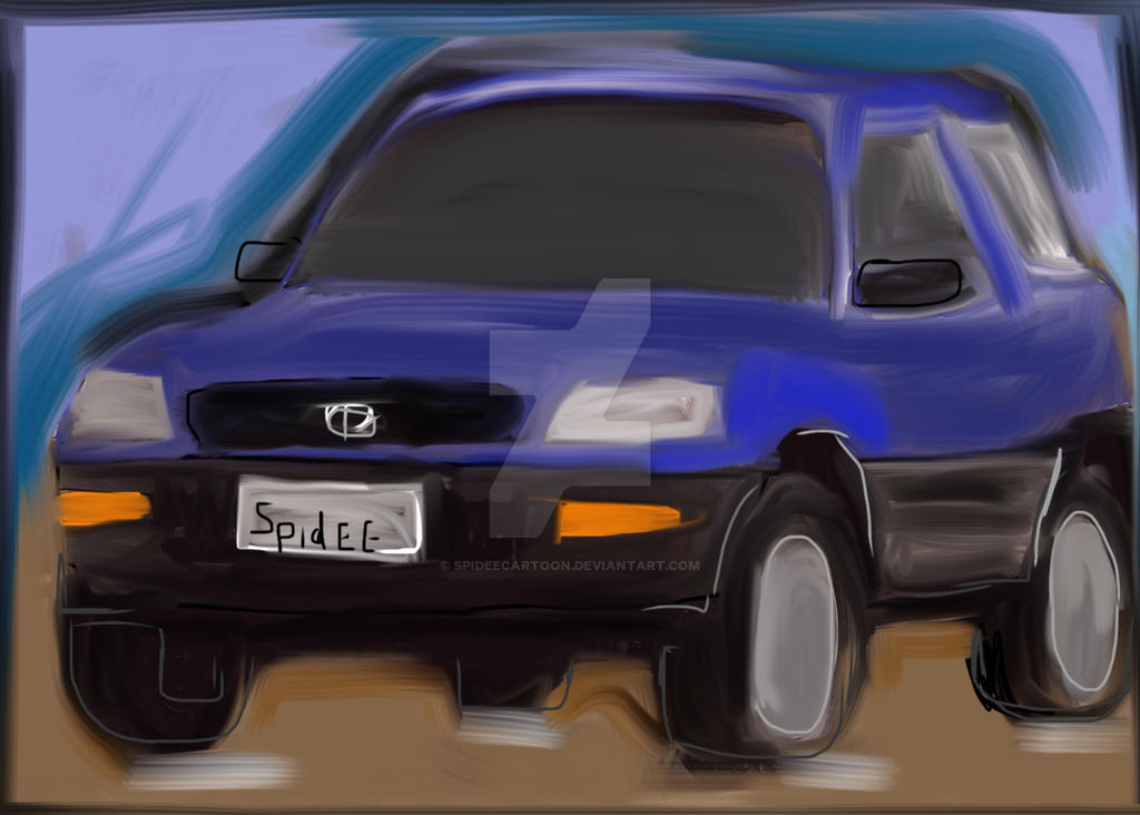 Rav 4 by Spideecartoon on DeviantArt