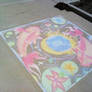 chalk drawing contest, first place!!! X3