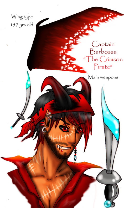 Soul collector, James Barbossa The crimson pirate