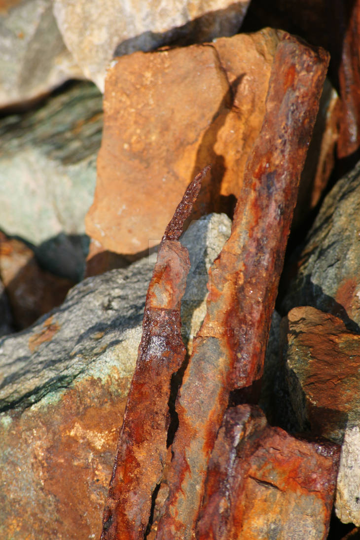 Rusting Ong Rocks Rusty Rocks by Mouseymeg on DeviantArt