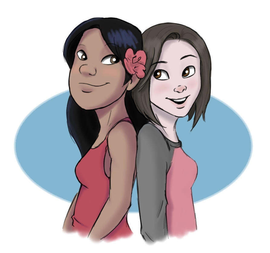 Lilo and Boo by layure on DeviantArt