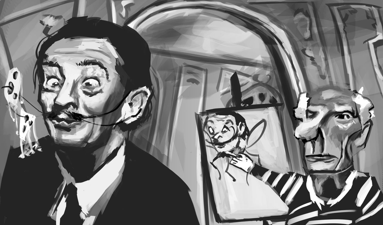 Two Geniuses Two geniuses by 1blurredsoul on DeviantArt