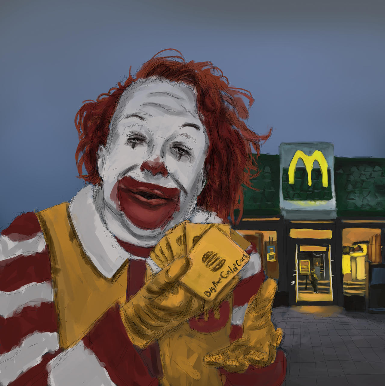 Deviantart Ronald Ronald McDonald by 1blurredsoul on DeviantArt