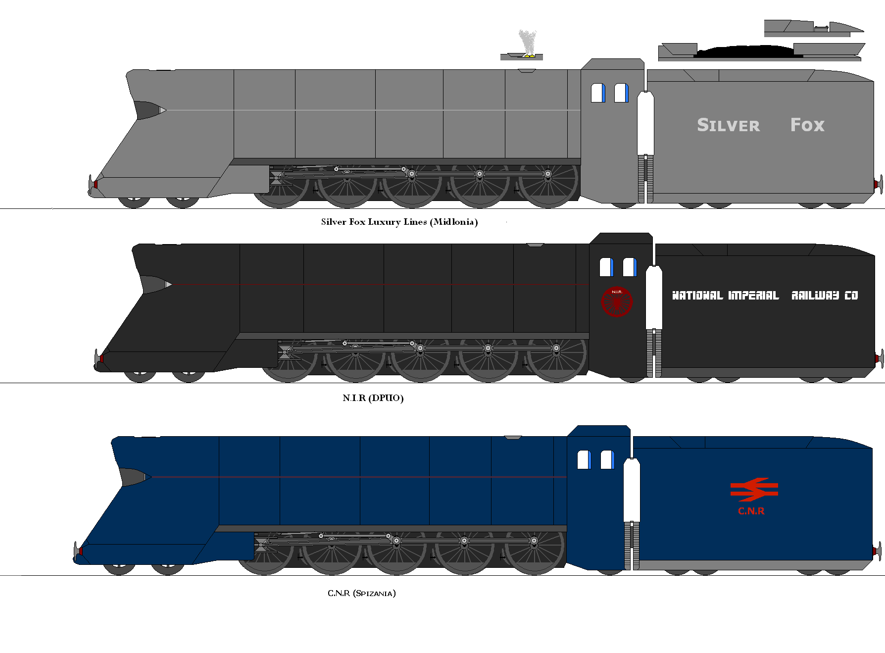 Gallahad Streamlined Loco