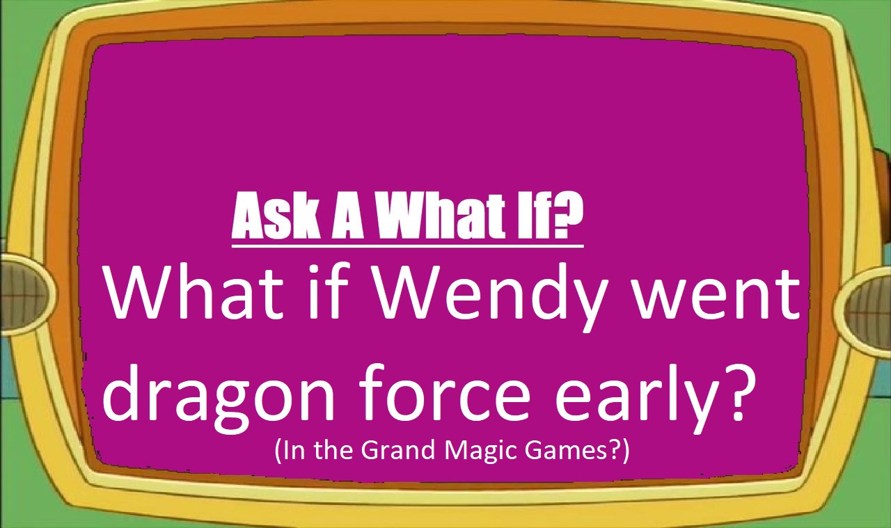 What if Wendy went dragon force early? by symbiote12345 on DeviantArt