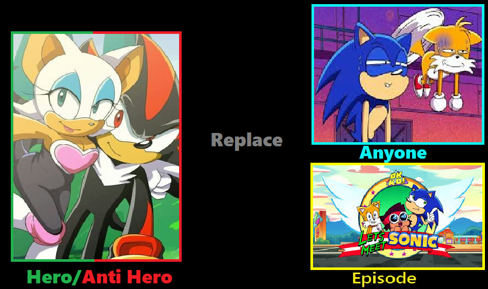 Sonic and friends or Team Dark by symbiote12345 on DeviantArt