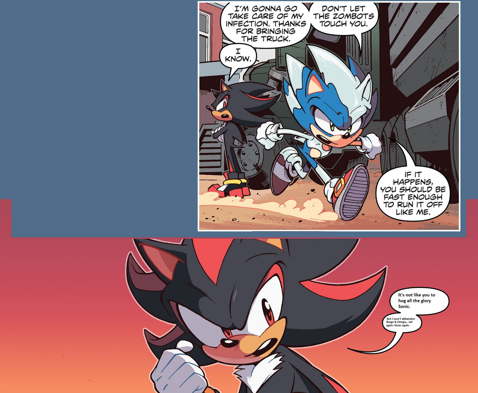 Fixing Shadow in IDW part 1 by symbiote12345 on DeviantArt