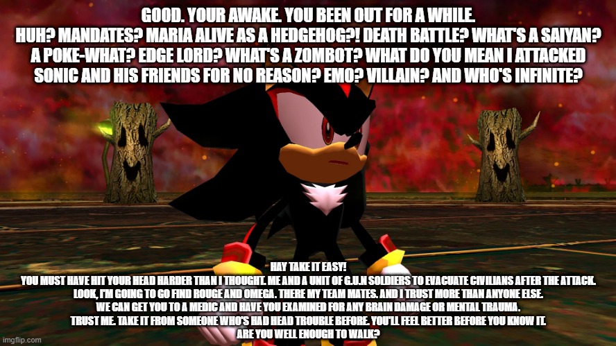 shadow sonic x - Imgflip