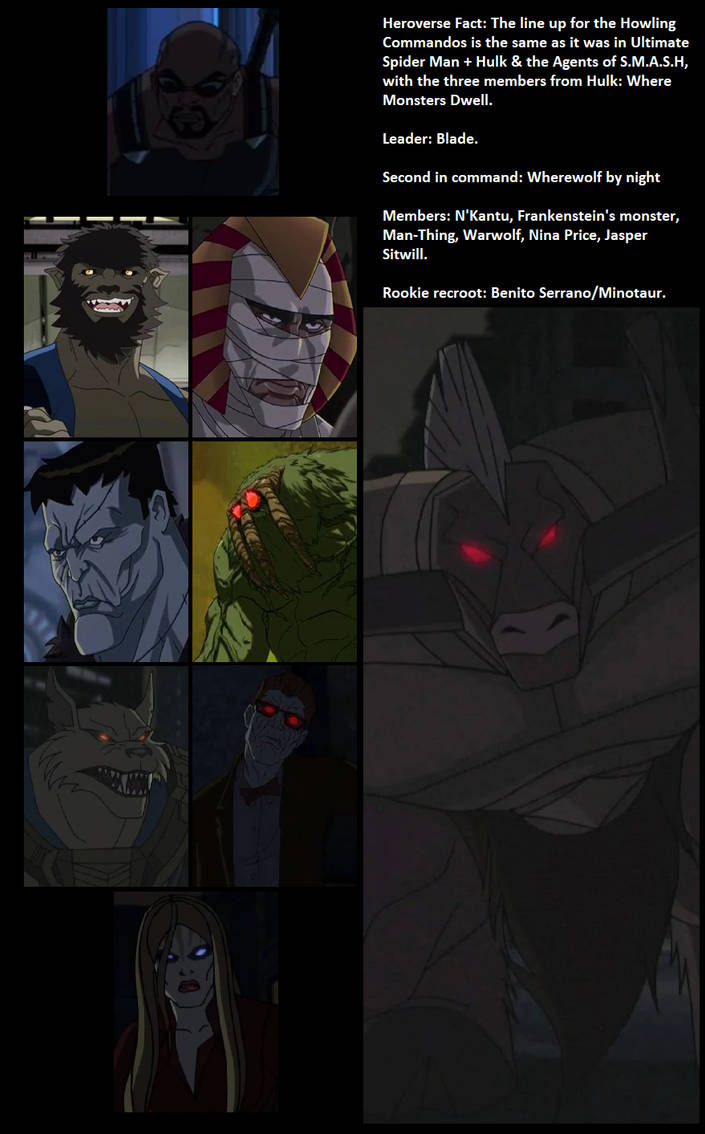 Heroverse Fact Howling Commandos by symbiote12345 on DeviantArt