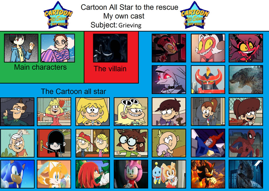 New Roster Cartoon New Cartoon All Stars to the Rescue by symbiote12345 on DeviantArt