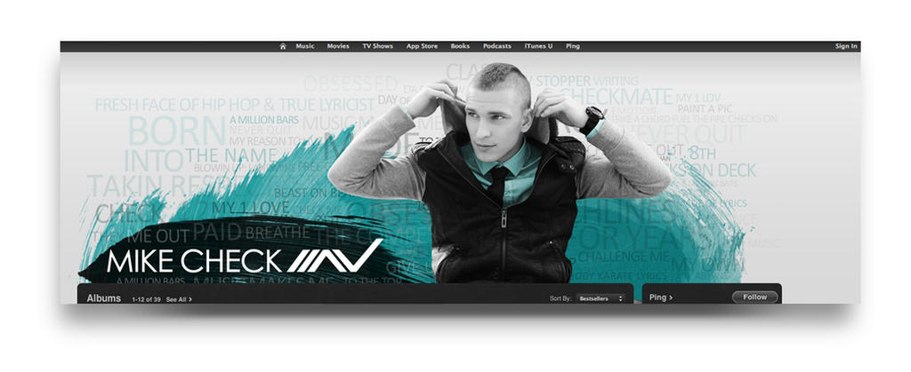 Mike Check Design Mike Check iTunes Art by TheGraphyte on DeviantArt