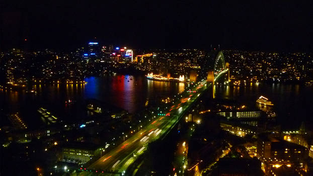 The Harbour Bridge Cityscape, Sydney AU