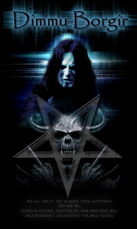 Dimmu borgiR  Black metal art, Extreme metal, Black metal