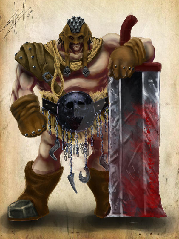 Executioner concept art by NinjaCheese on DeviantArt