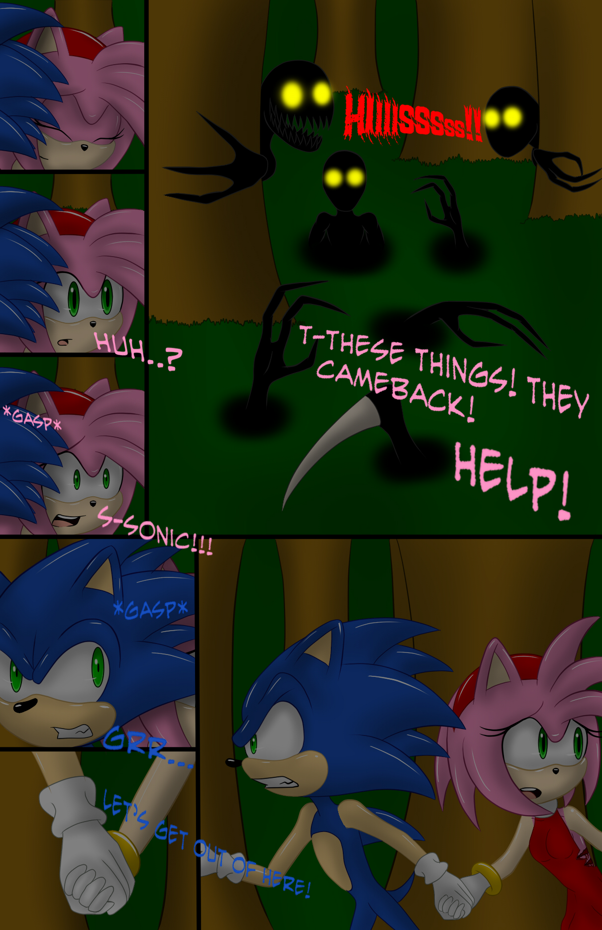 Super Sonic: The Worst Fear Page 1 by Okida on DeviantArt