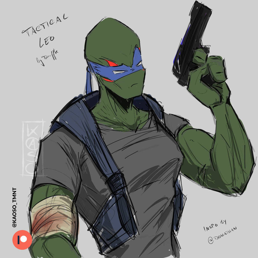 Tactical rottmnt Leo by KaosoTmnt on DeviantArt