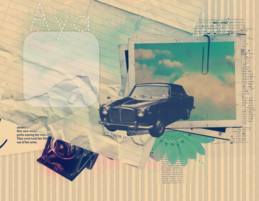 Aya Layout v. Scrapbook