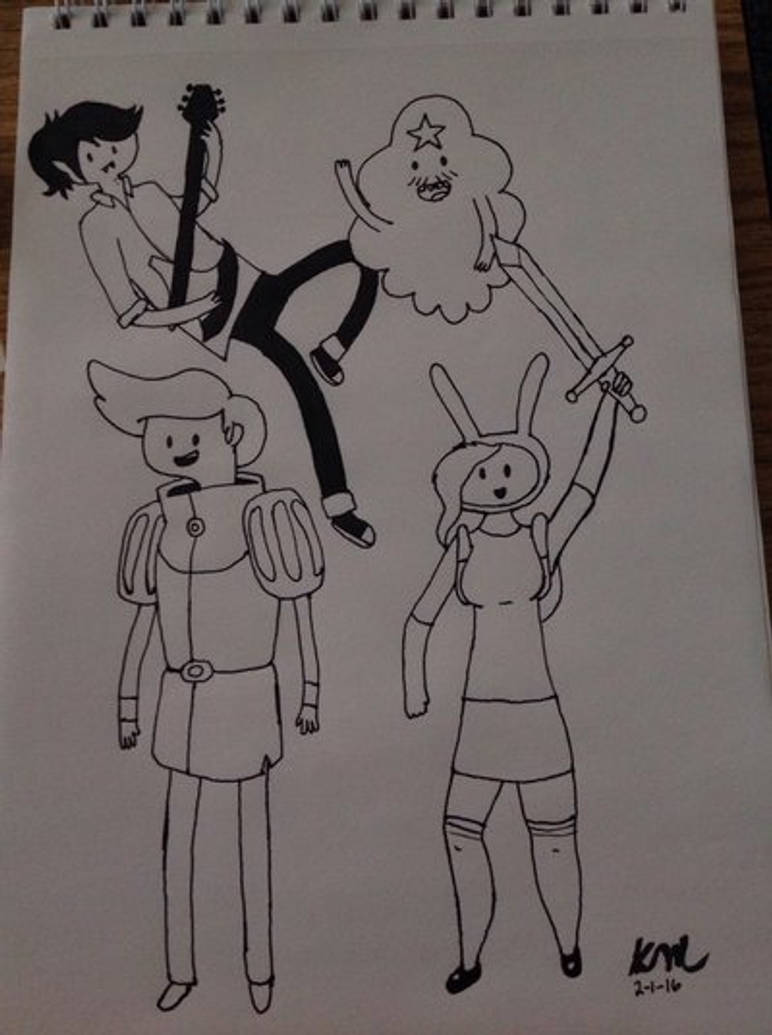 Genderbent Adventure Time by MelodyPi on DeviantArt