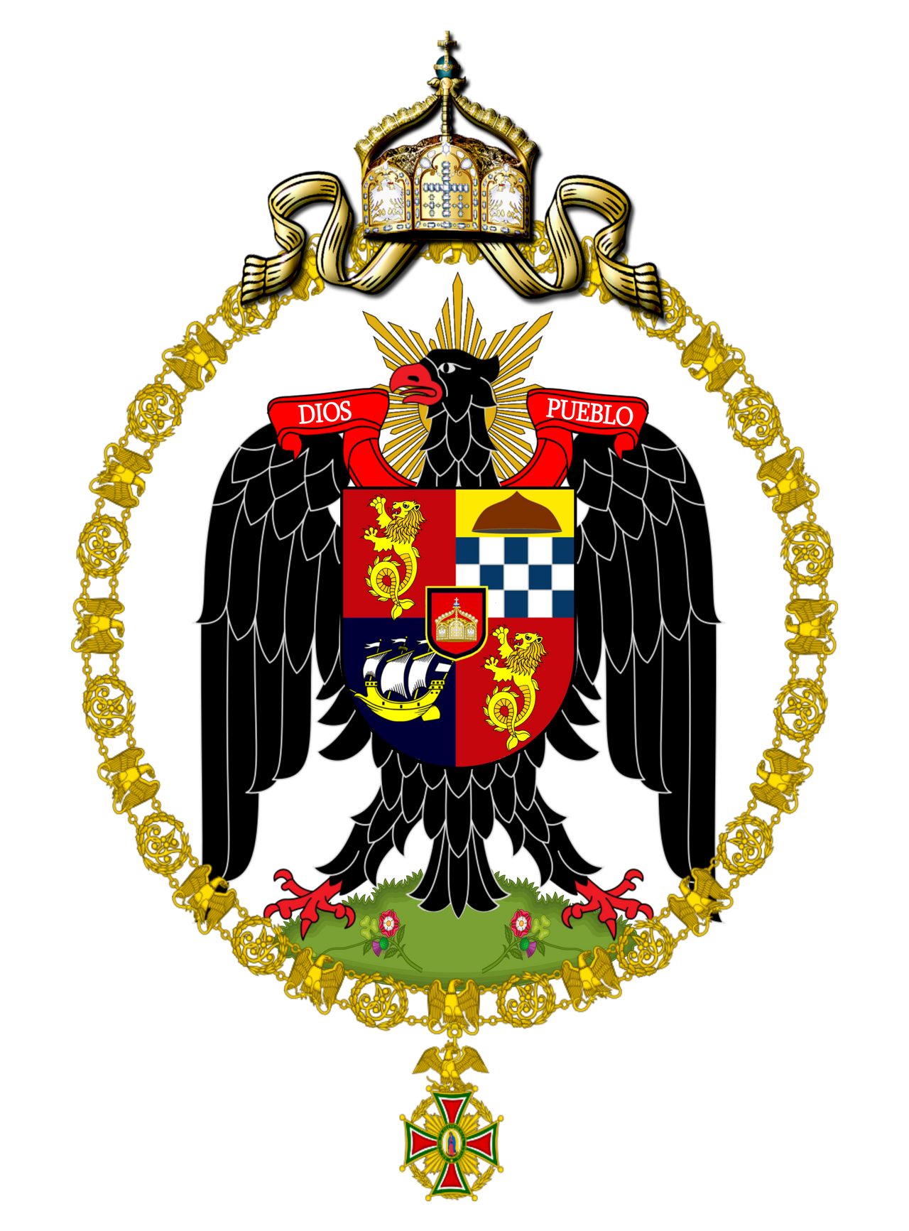 Grand Coat of Arms of the Empire of Lutisia by Metasaurs on DeviantArt Grand Coat of Arms of the Empire of Lutisia by Metasaurs on DeviantArt