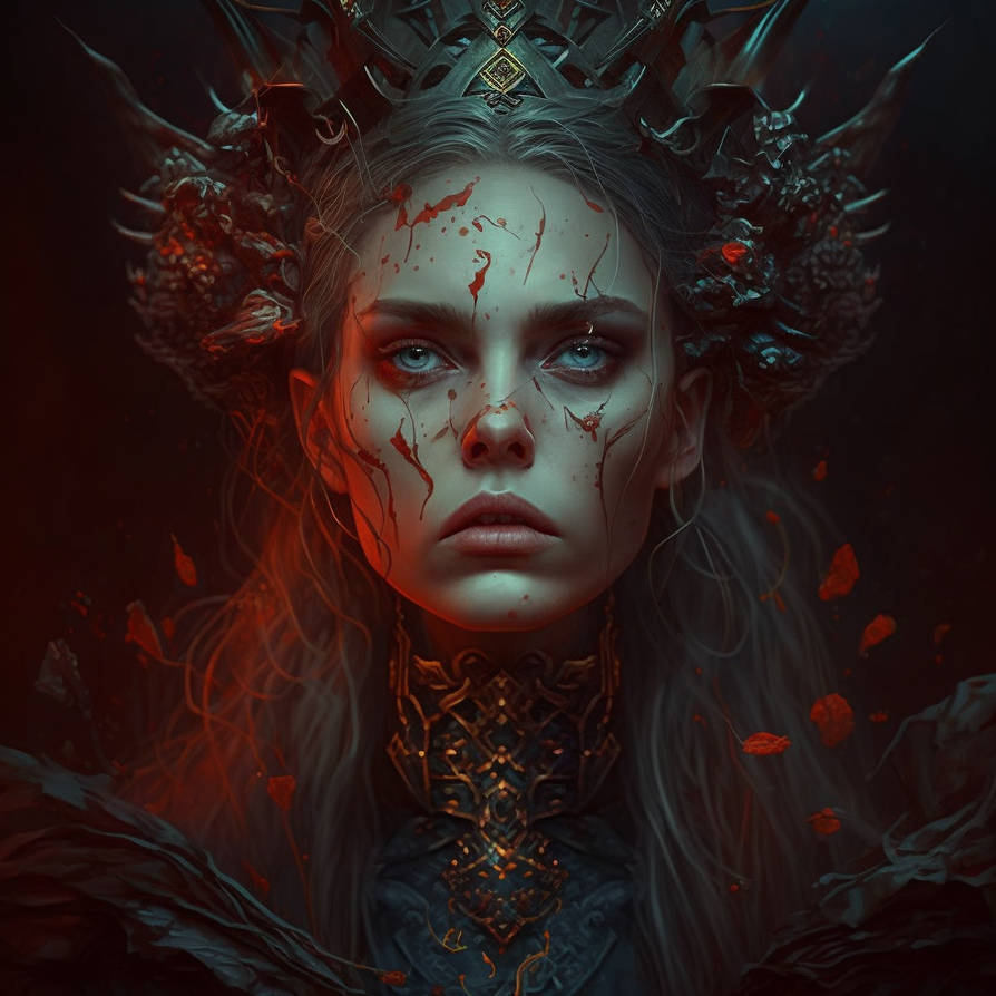 Queen of the underworld by SoulStrayer on DeviantArt