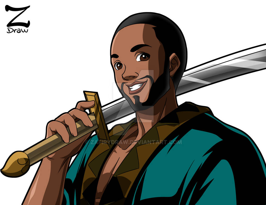 Commission Human Samurai by ZafiryDraw on DeviantArt
