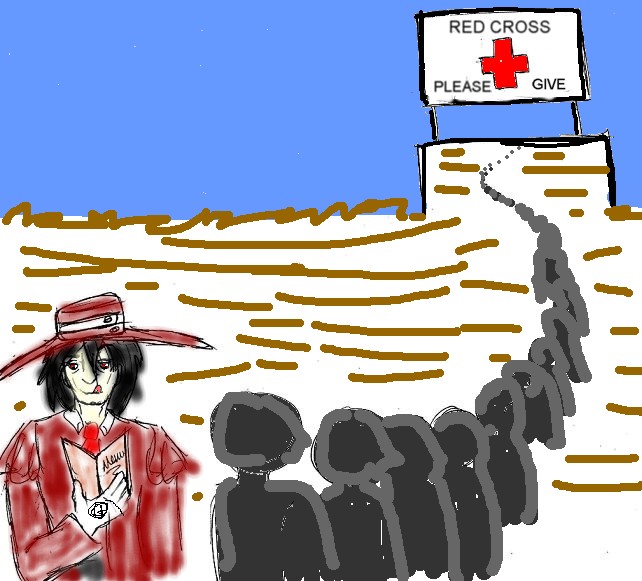 At the Blood Drive