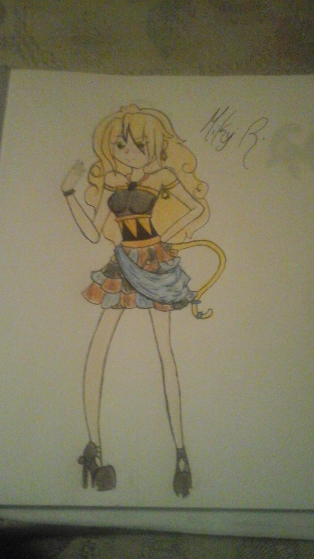 Miky Rabbit (human form) by IvyFazbear on DeviantArt