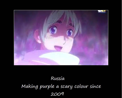 Purple Becomes Scary