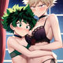 Deku x Bakugou Gender Swap