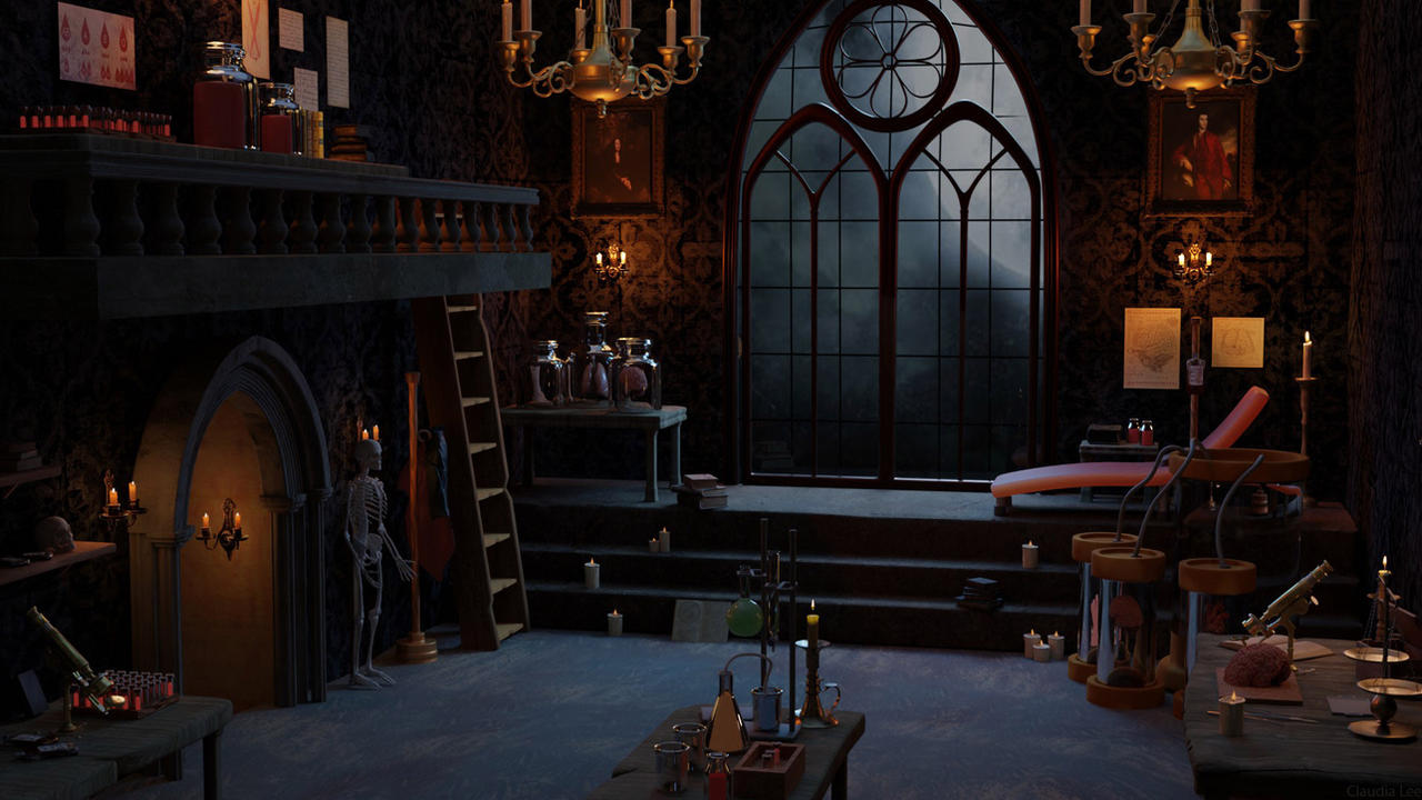Vampire Lab vampire science lab by smokeycloud29 on DeviantArt