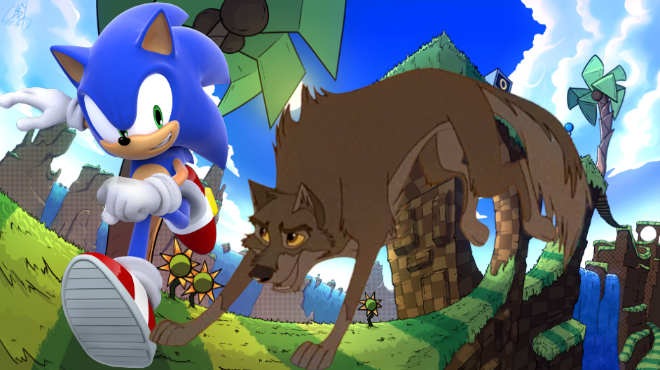 Sonic and Tails running in Green Hill Zone by L-Dawg211 on DeviantArt